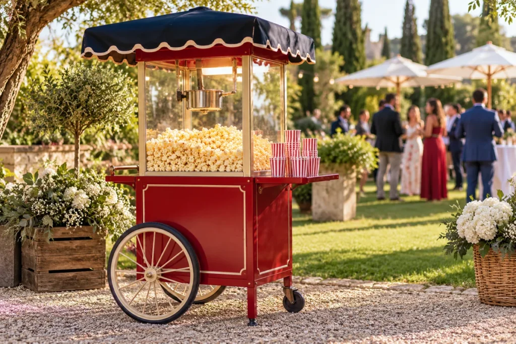 Carrito de Palomitas · recreación visual