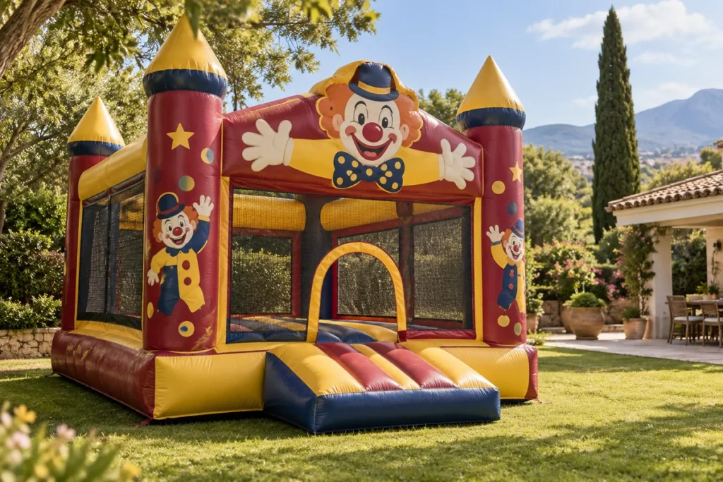 Castillo Payaso · recreación visual