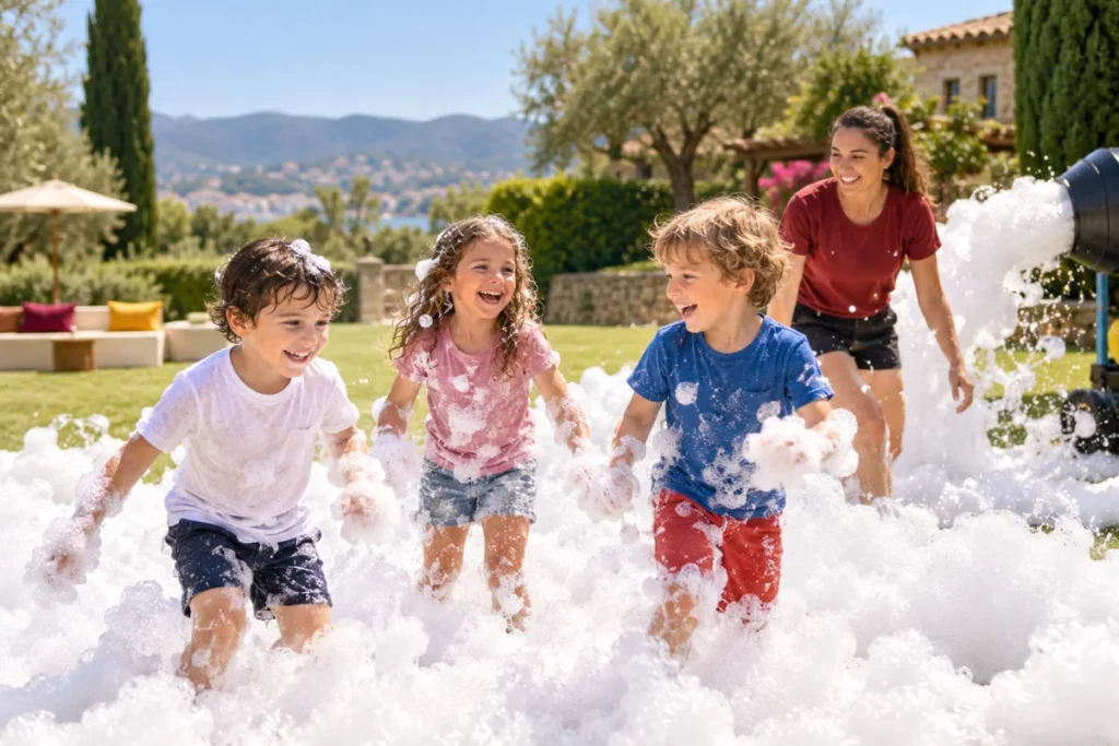 Fiesta de la Espuma · recreación visual